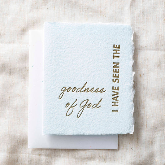 Seen the Goodness of God | Christian Card