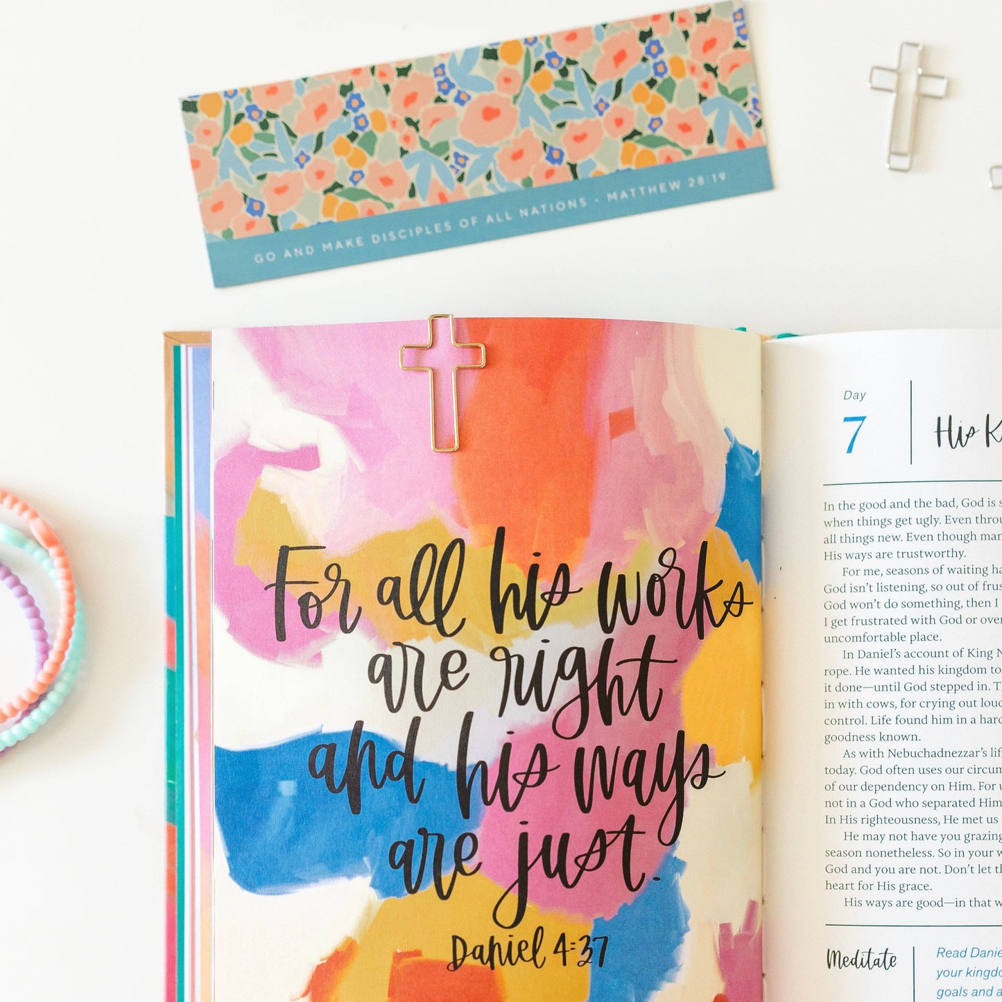 Bookmark + Cross Paper Clips: Proverbs 3:5