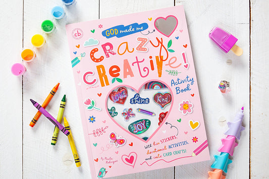 God Made Me Crazy Creative (Activity Book, Summer Reading)