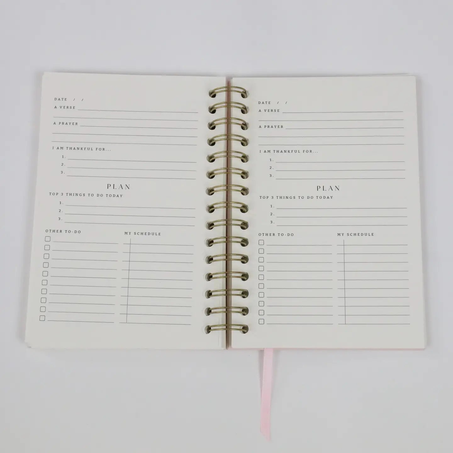 Daily Faith-Based Planner - Devotional Journaling Prompts, Calendar Planning, and Daily Planning