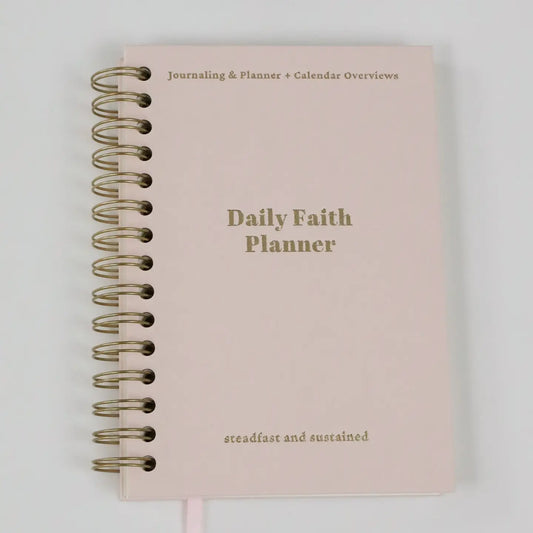 Daily Faith-Based Planner - Devotional Journaling Prompts, Calendar Planning, and Daily Planning