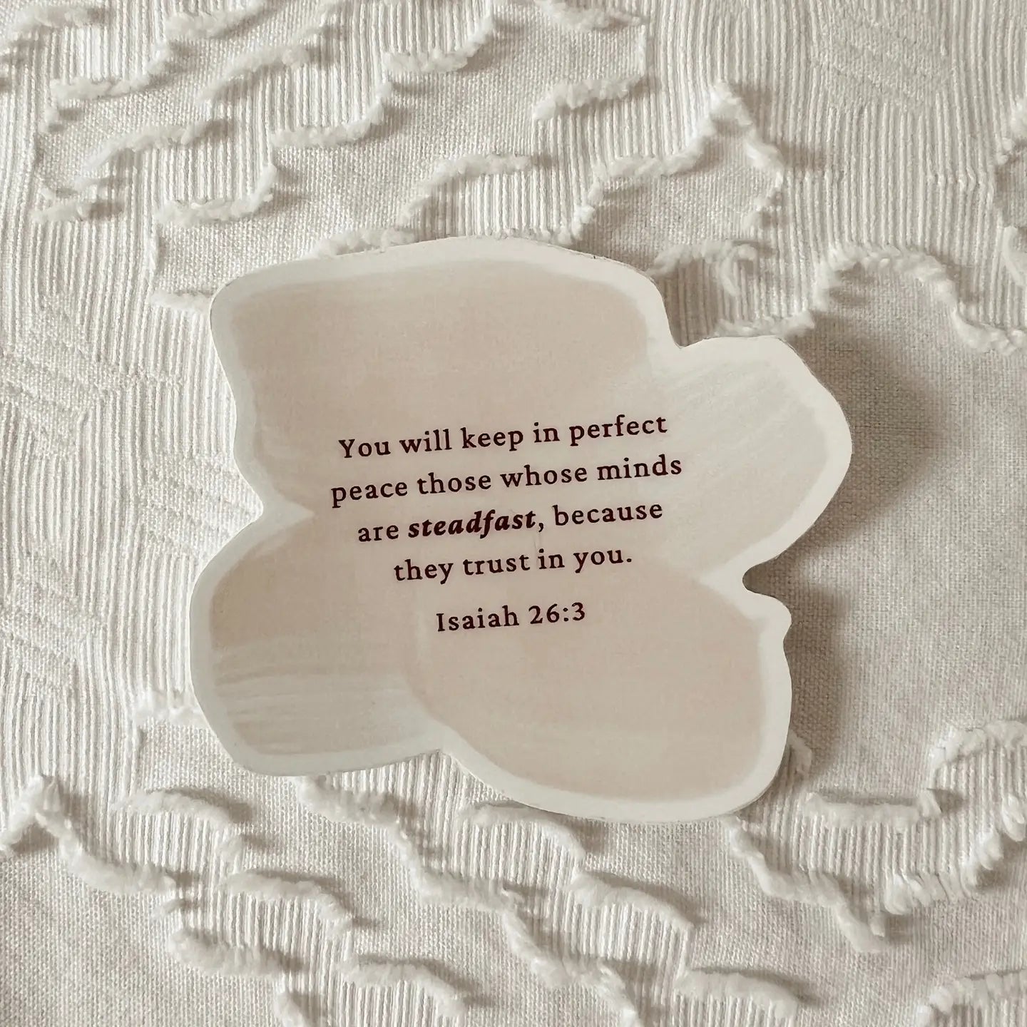 Steadfast and Sustained Sticker