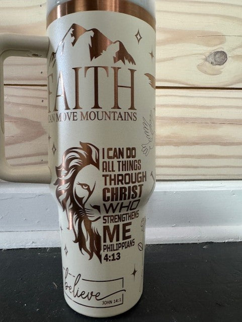 Jesus Facts Tumbler