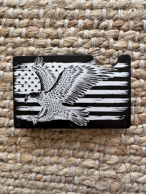 Flag Wallet Money Clip